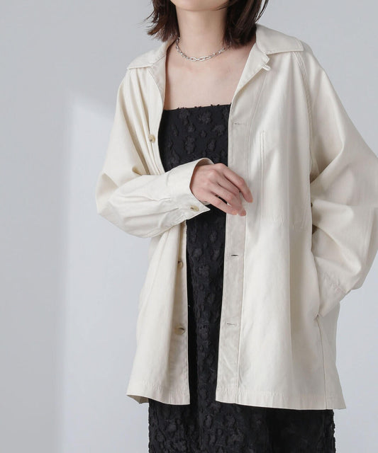 コットンシャツジャケット
